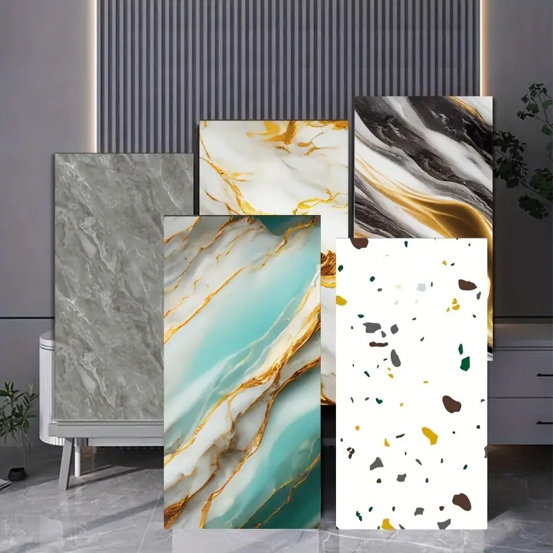 10 個自己粘着模造セラミックタイル模造大理石衛生キッチン壁 - Ceramic Tile Floor のレビューと価格